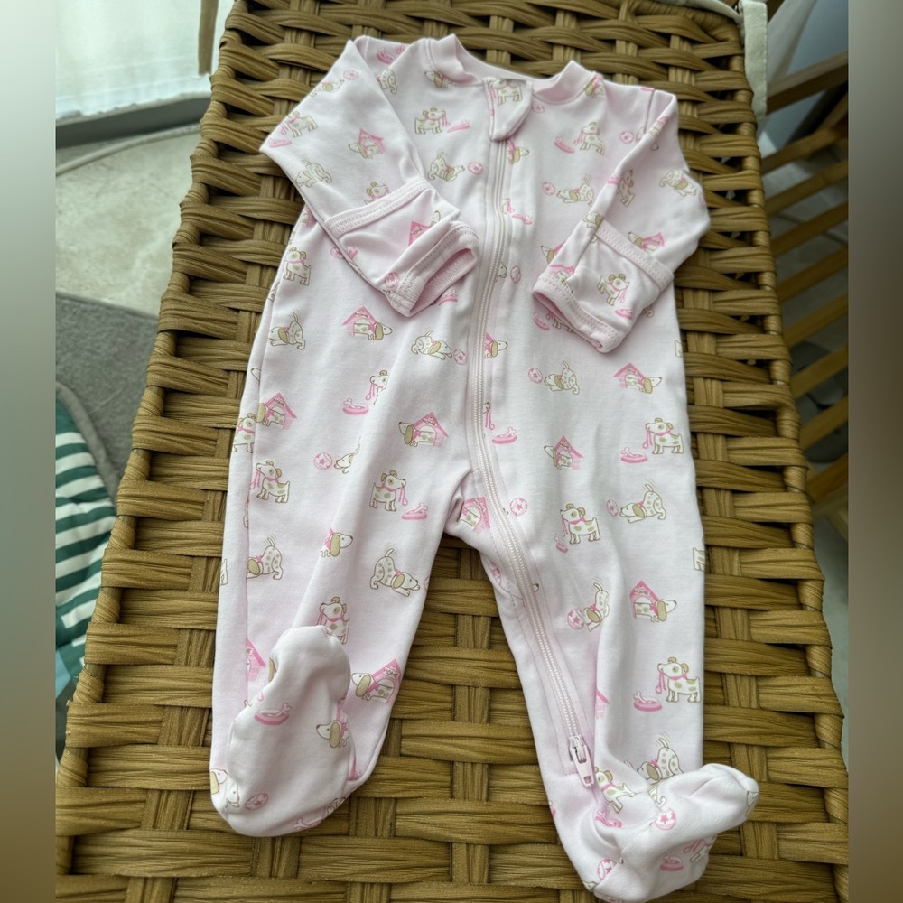Kissy Kissy Pink Baby One Piece